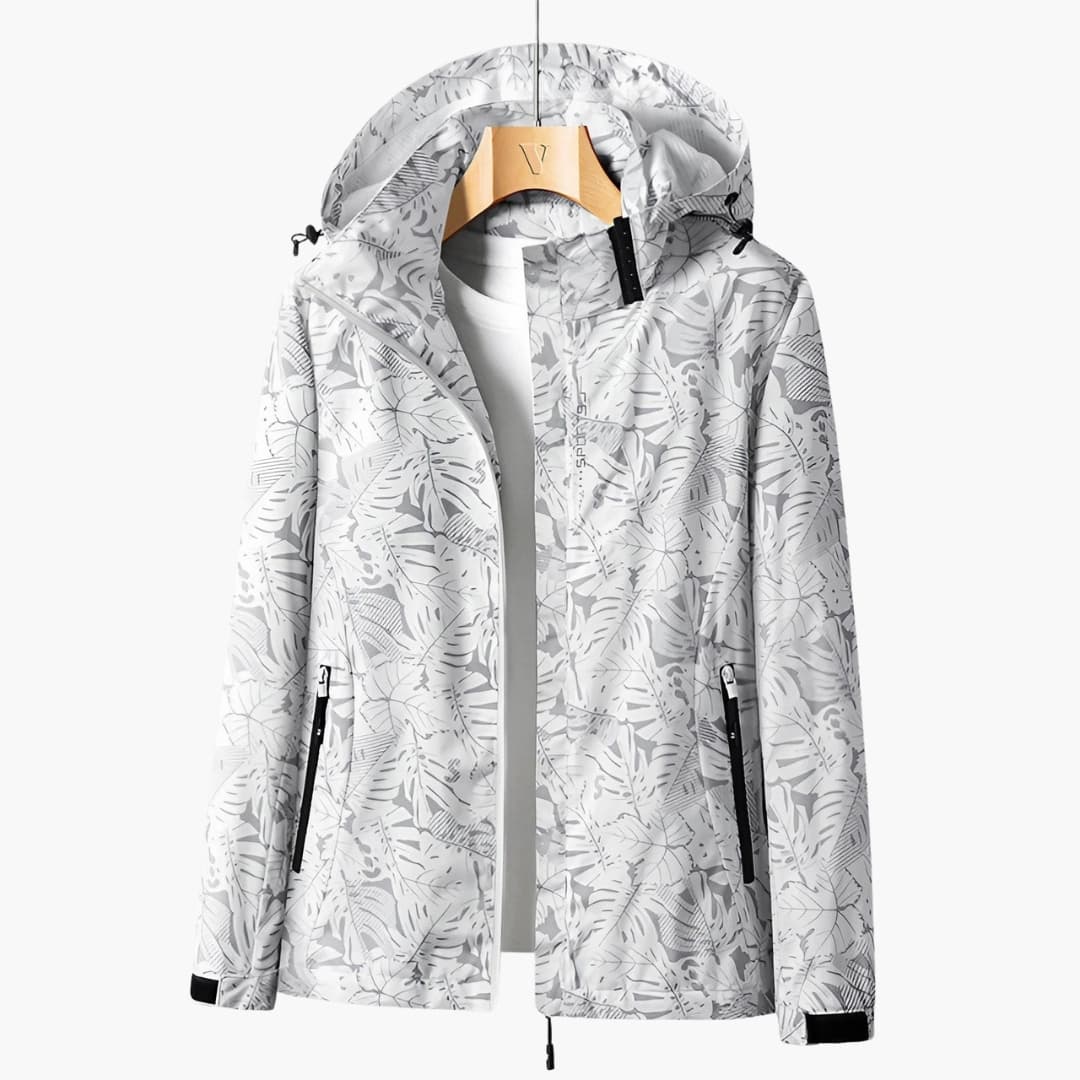 Manteau long femme à capuche avec poches latérales