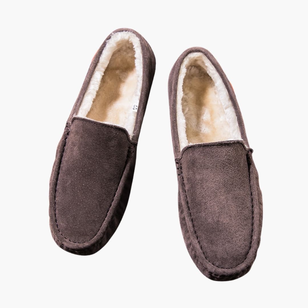 Mocassins homme avec doublure intérieure et semelle antidérapante