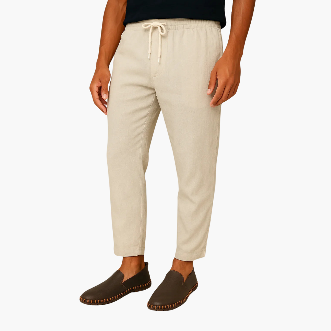 Mocassins pour homme à enfiler avec semelle cousue