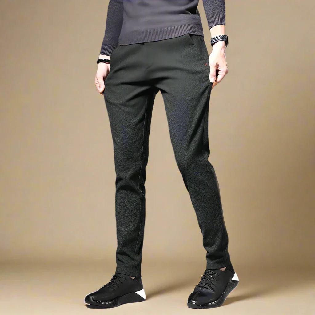 Novant Pantalon Homme | Pantalon Moderne Chic Élastique | Coupe Slim