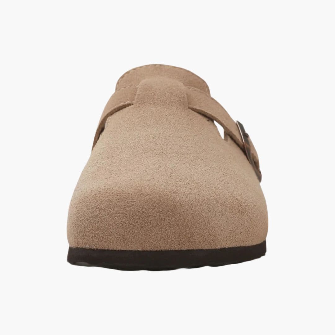 Mules homme à bout fermé avec bride réglable