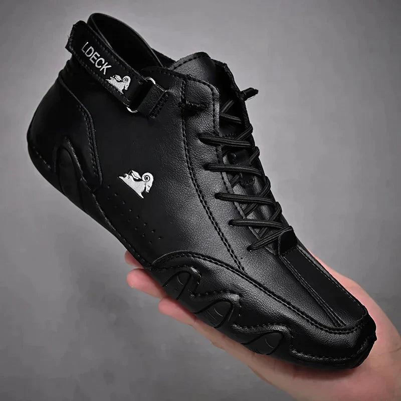 Chaussures antidérapantes unisex semelle caoutchouc confort intérieur extérieur