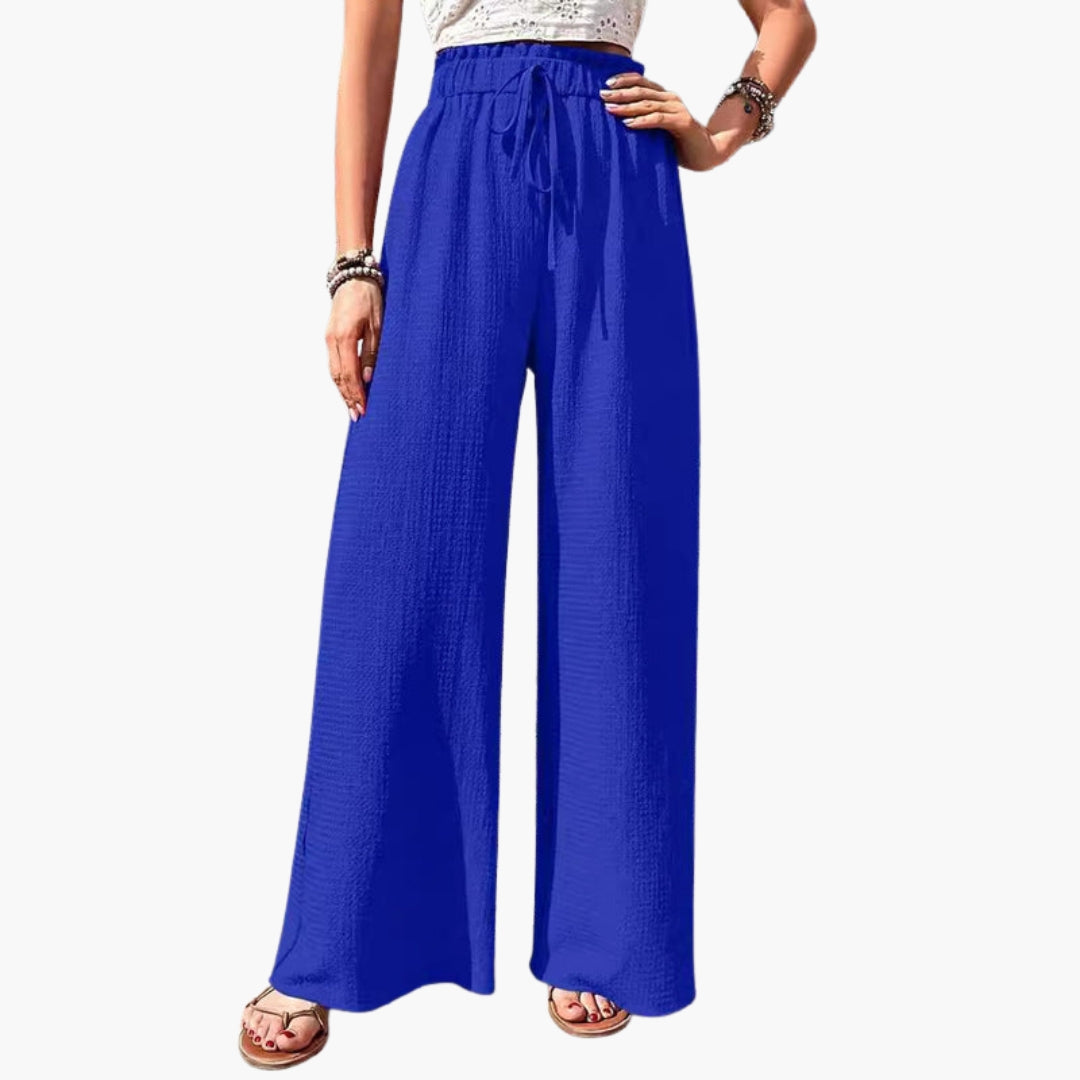Pantaloni Donna con Gambe Larghe