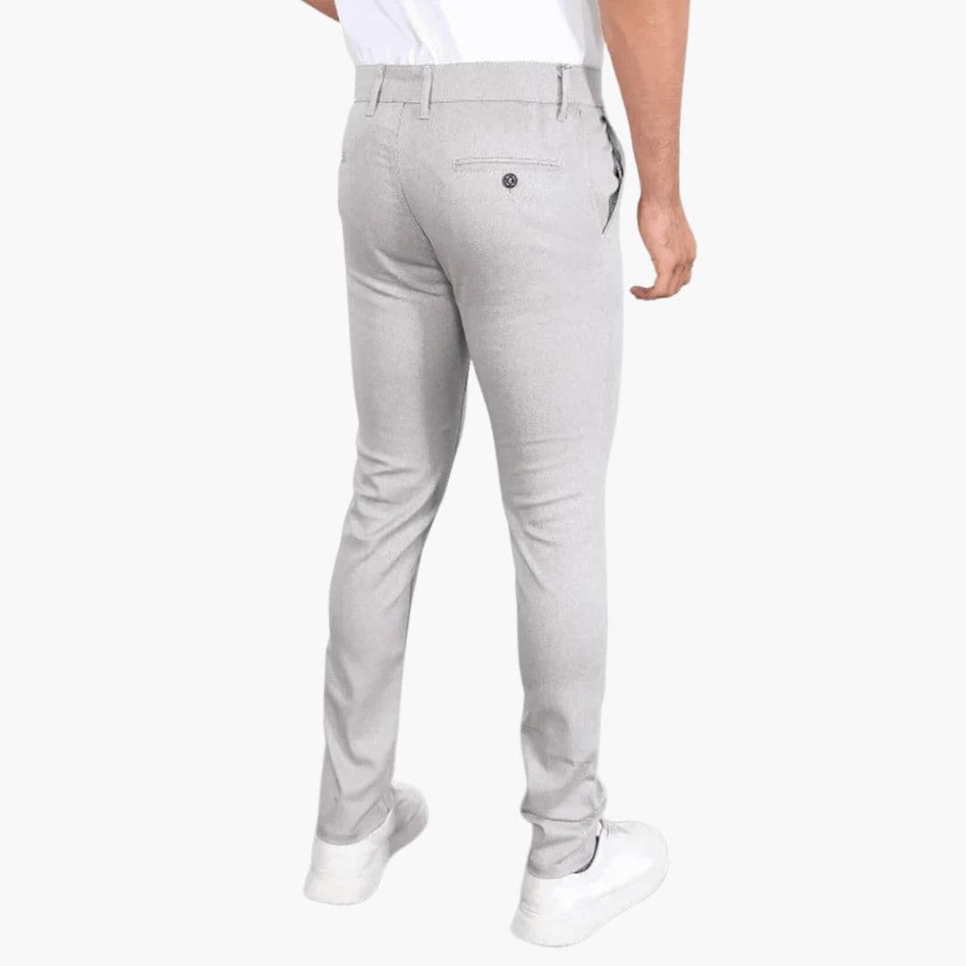 Pantalon Homme à Jambes Droites et Poches Latérales