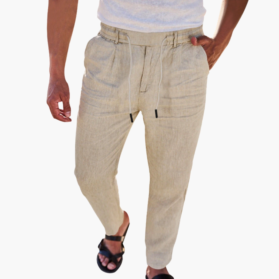 Herenbroek met Elastische Taille