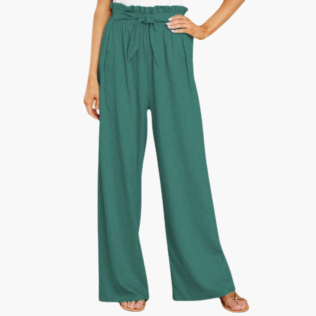 Wide Summer Trousers for Women with Wide Legs