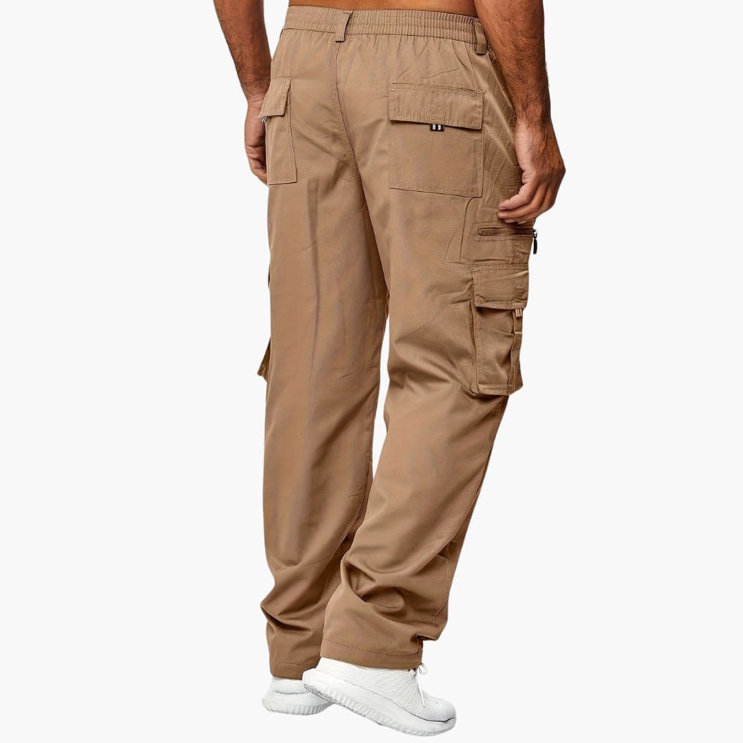 Pantalon cargo homme avec poches multiples