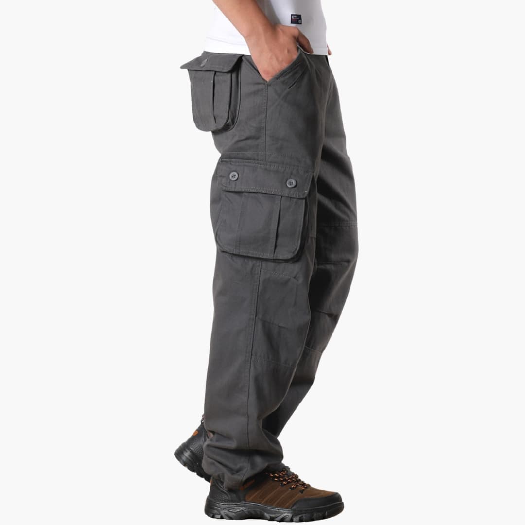 Pantalon cargo multi-poches pour homme
