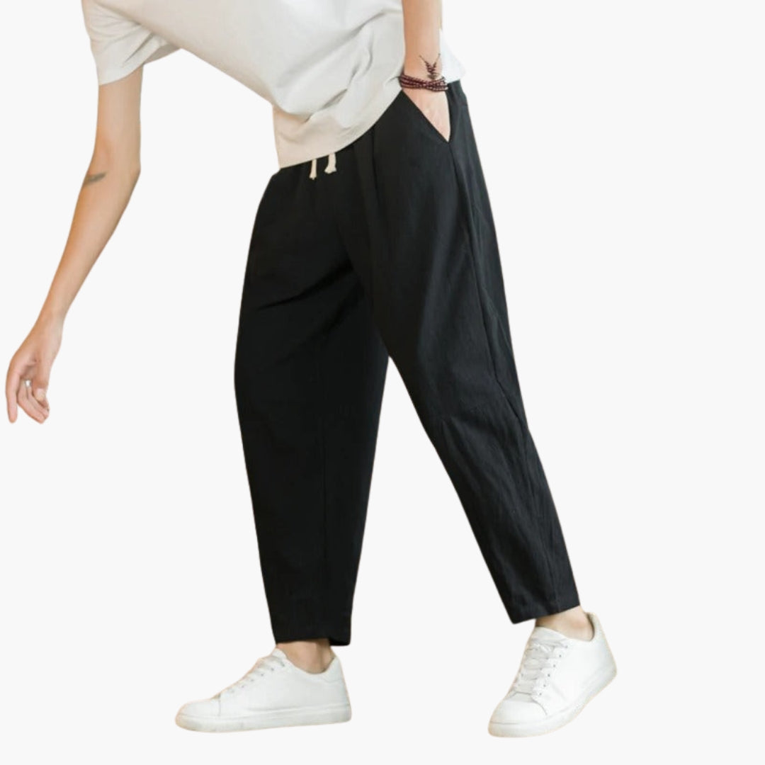 Pantaloni Estivi Uomo con Tasche Pratiche