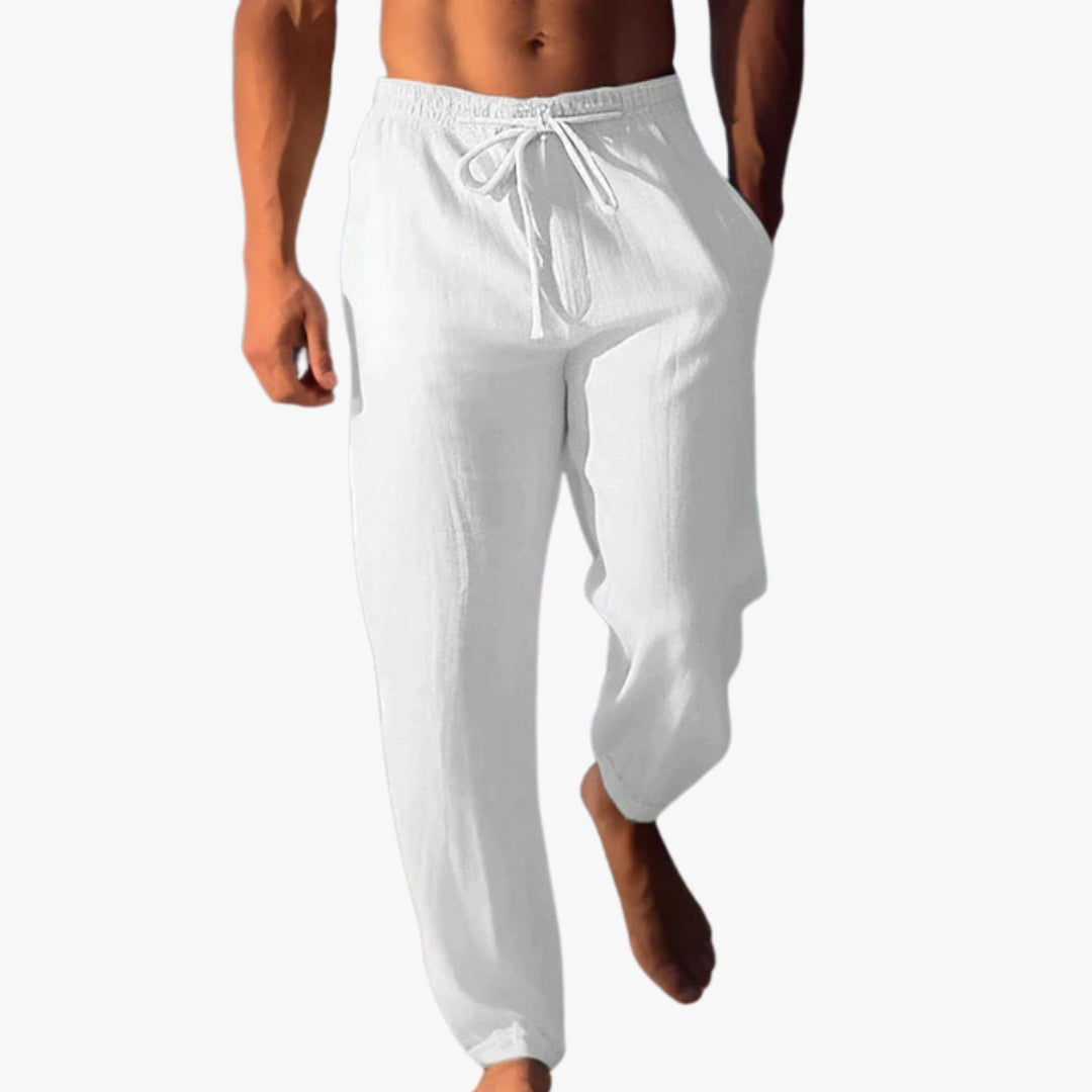 Men's Summer Trousers with Side Pockets