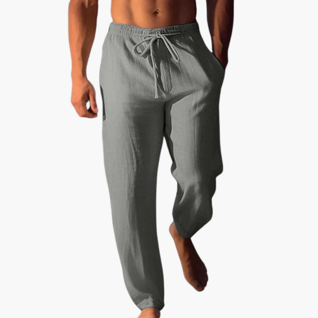 Men's Summer Trousers with Side Pockets