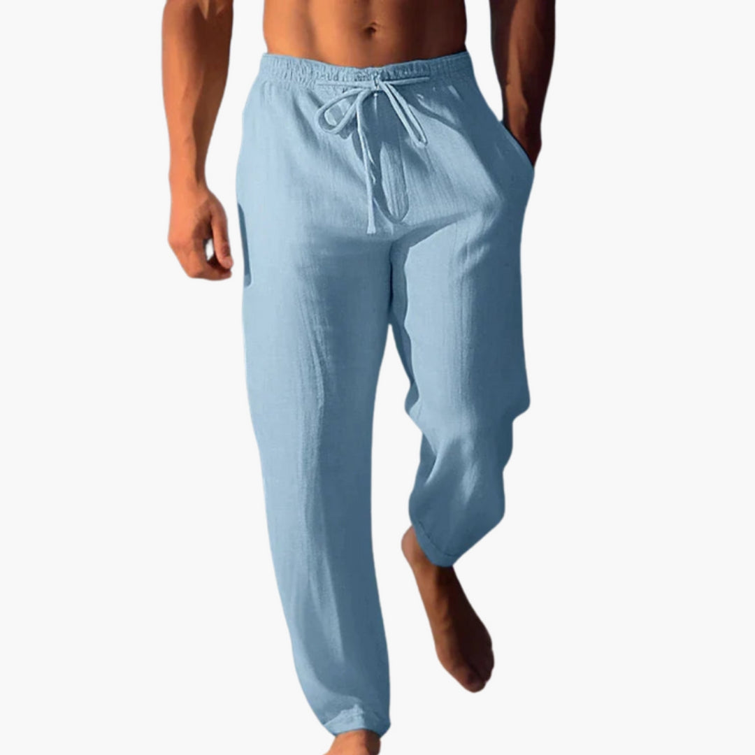 Men's Summer Trousers with Side Pockets