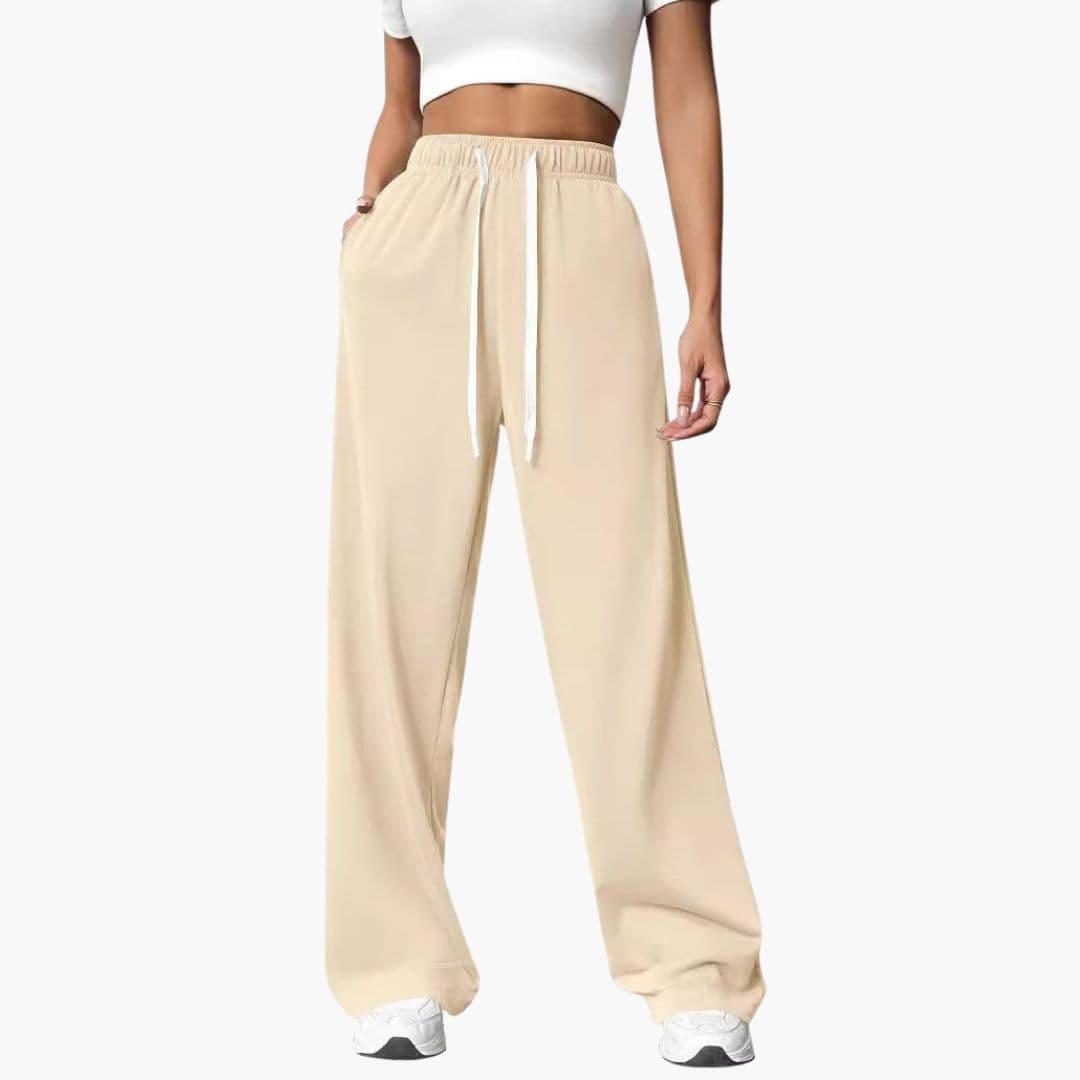 Pantalon de jogging femme coupe ample