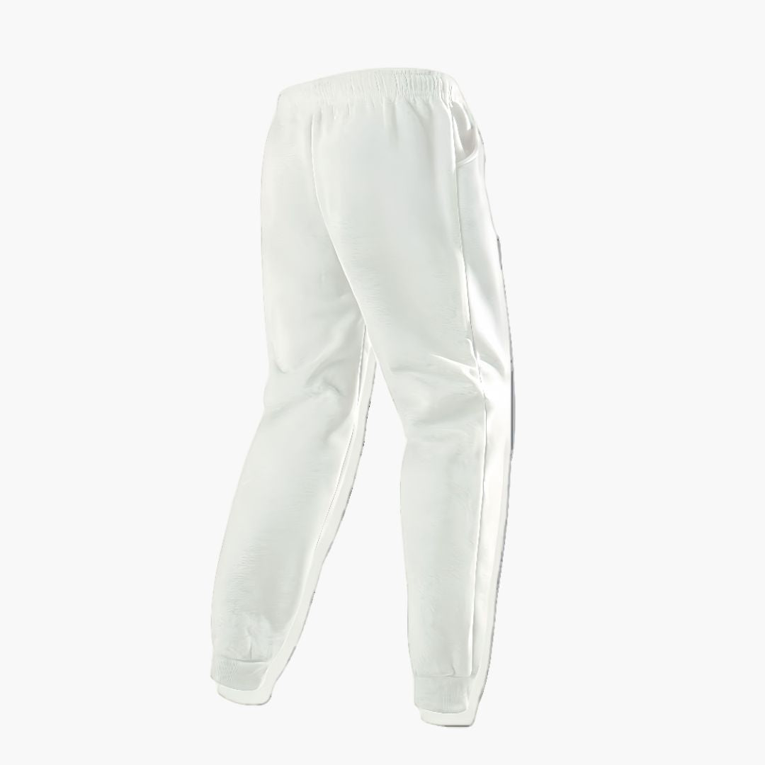 Pantalon de jogging homme avec chevilles côtelées