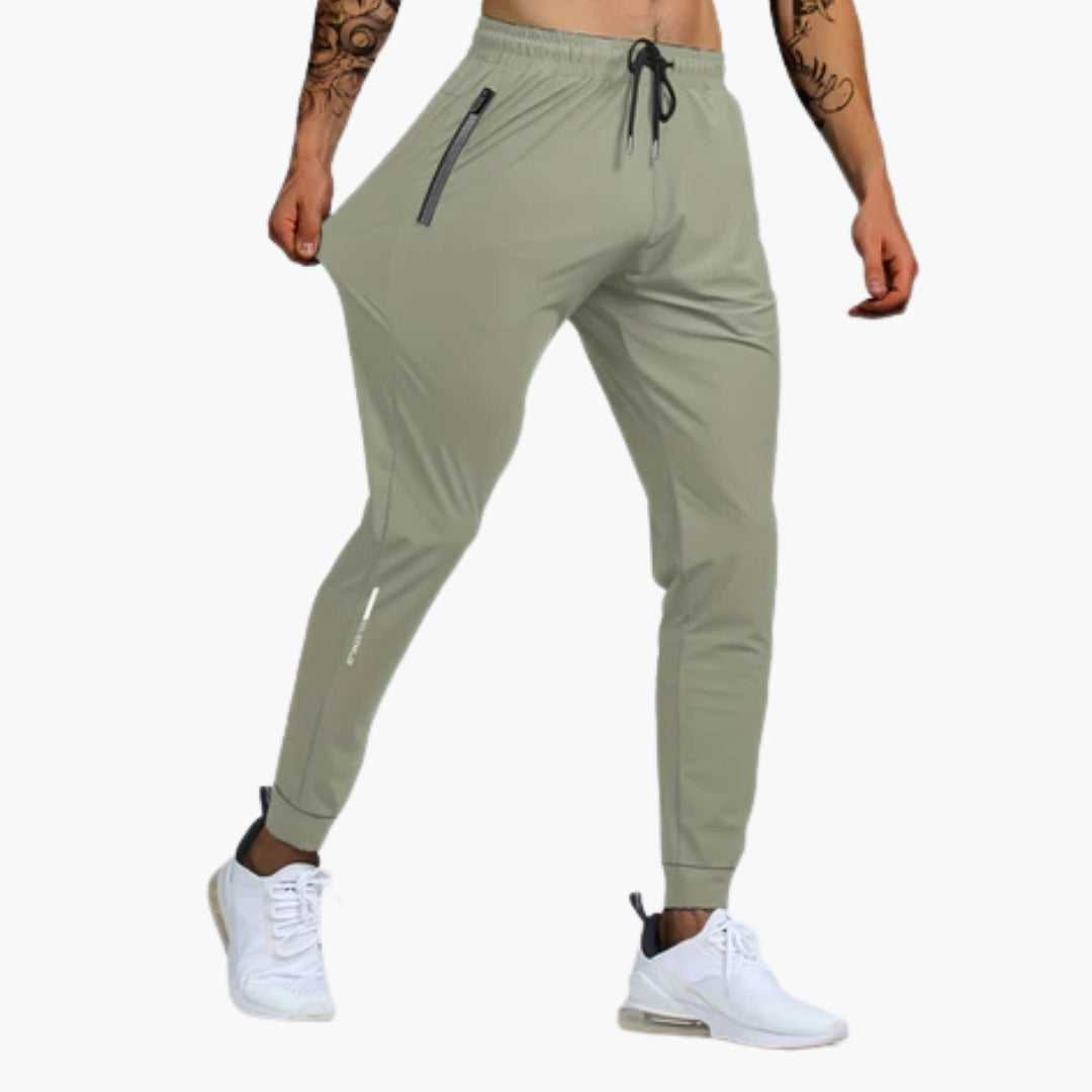 Pantalon de sport homme avec poches zippées