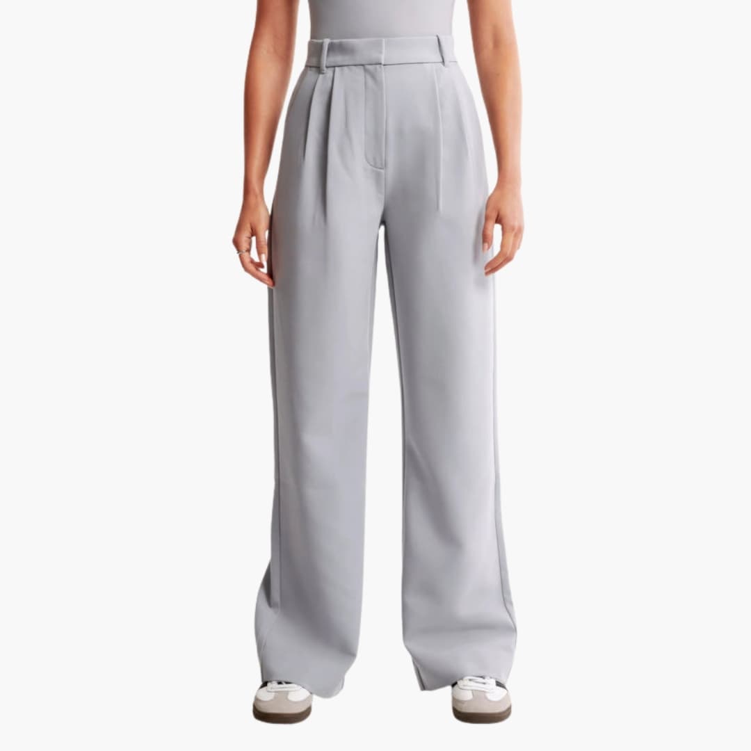 Pantalon femme large élégant