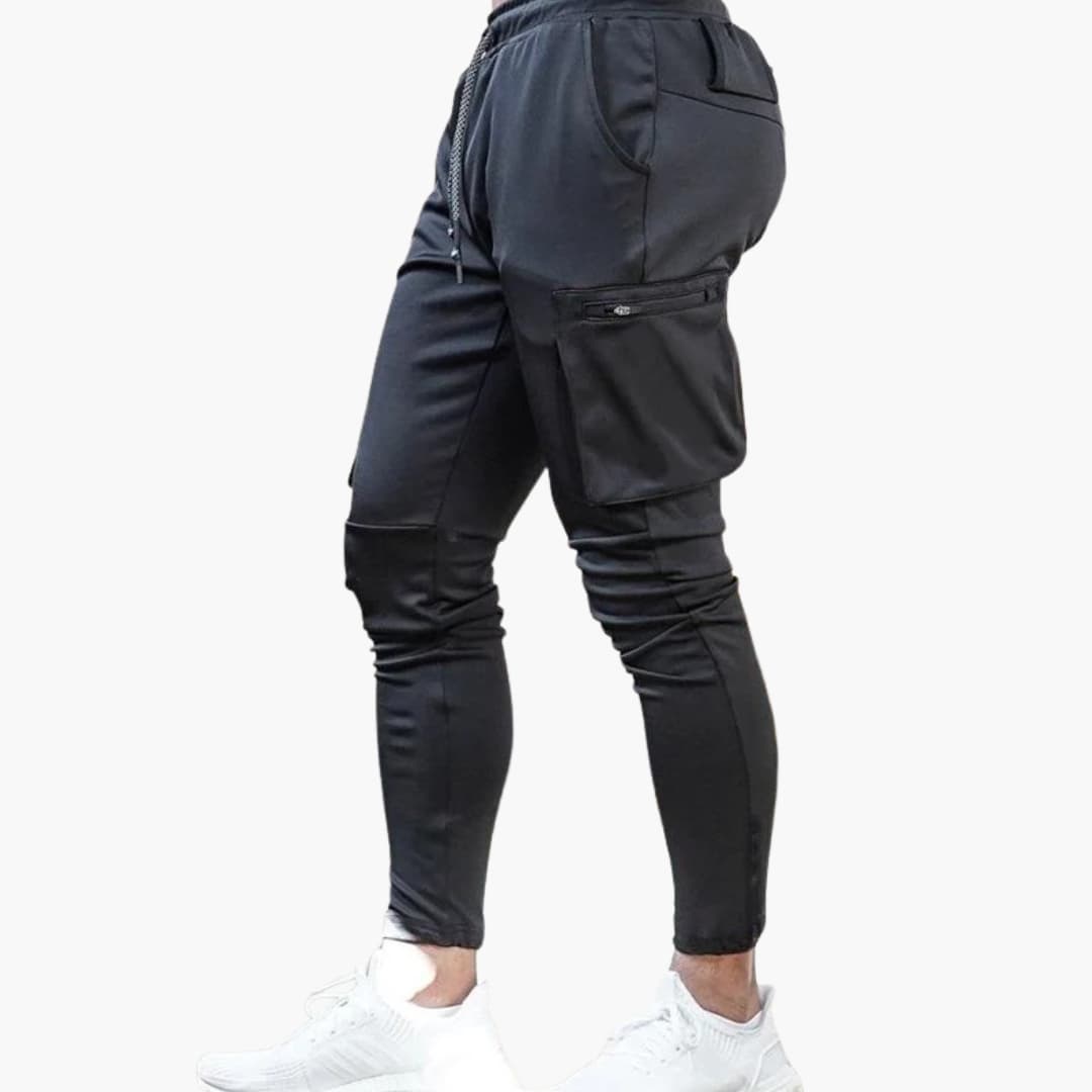 Pantaloni uomo con coulisse e cinque tasche