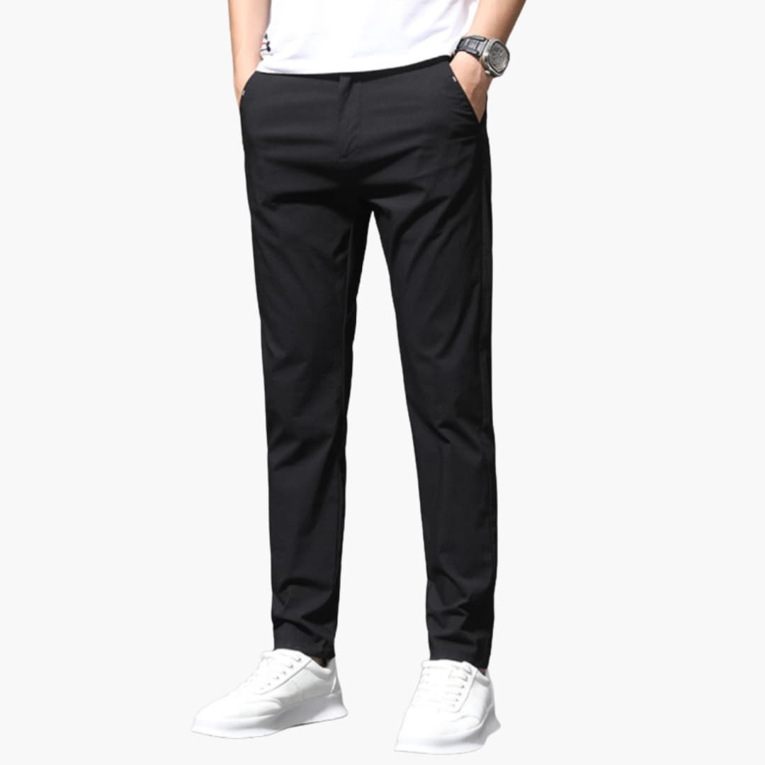 Pantalon outdoor homme avec taille élastique