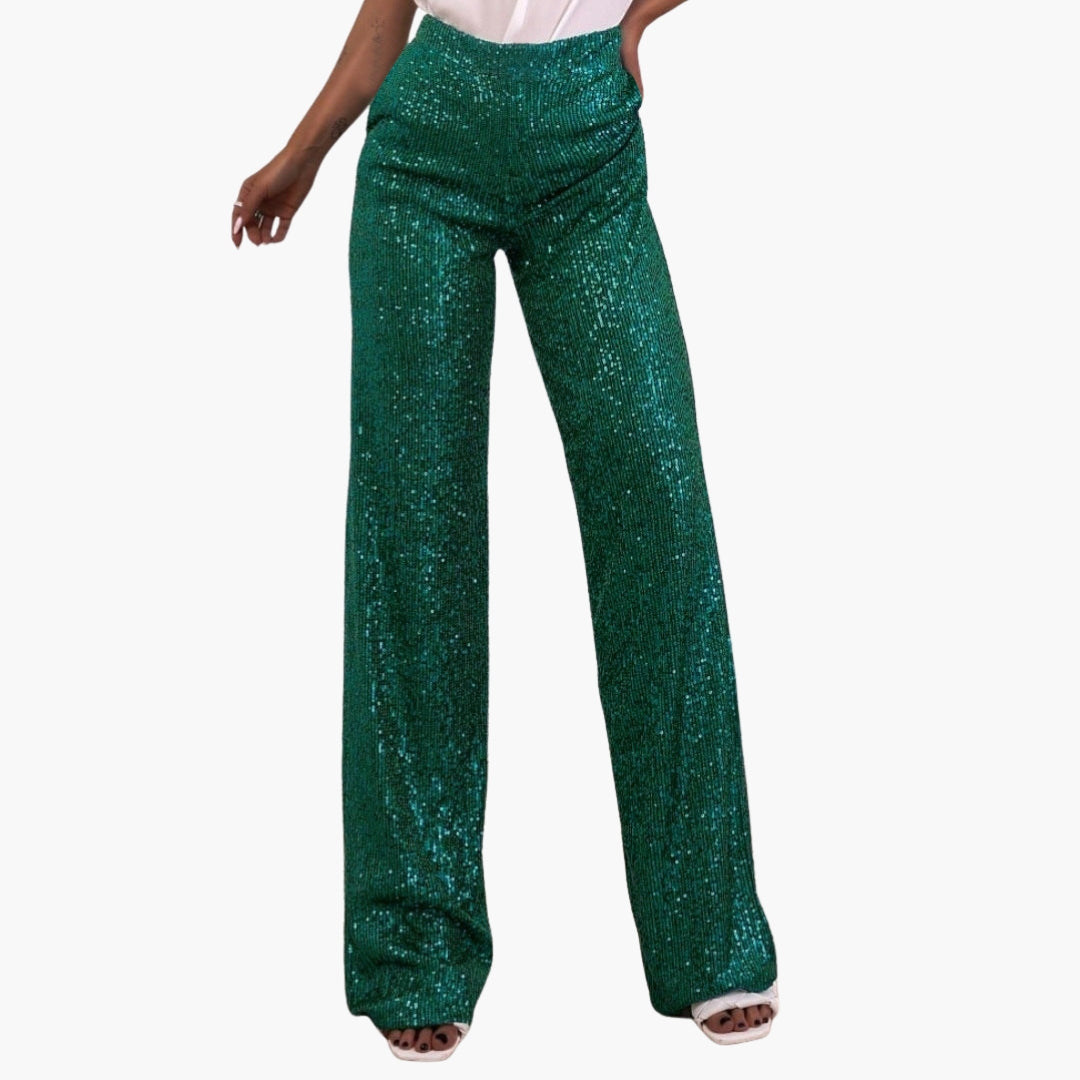 Pantalon palazzo donna a gambe larghe