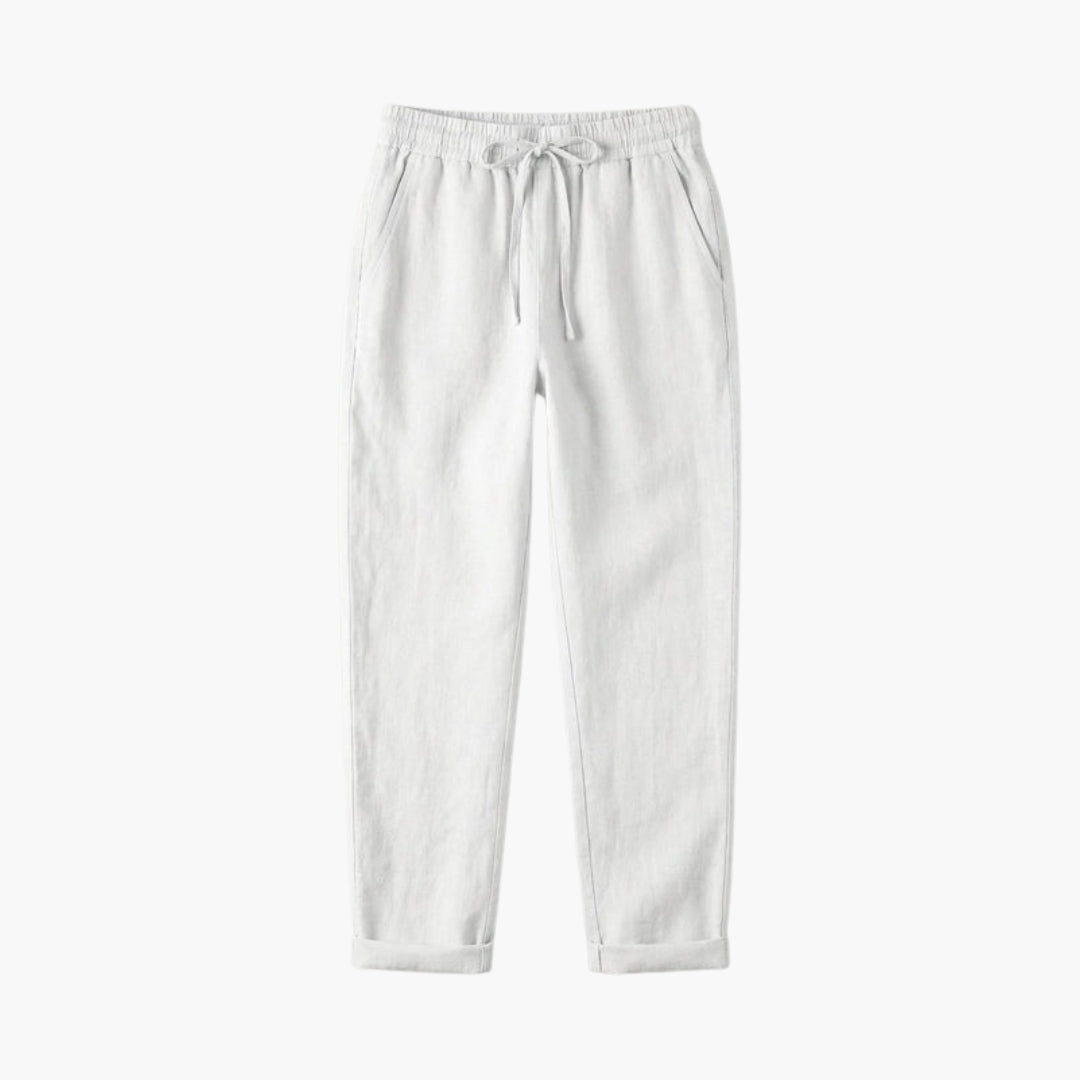 Pantalons pour femmes à taille à cordon