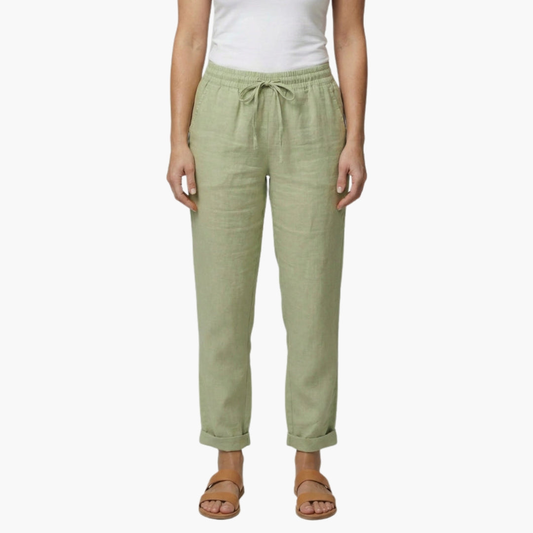 Pantalons pour femmes à taille à cordon