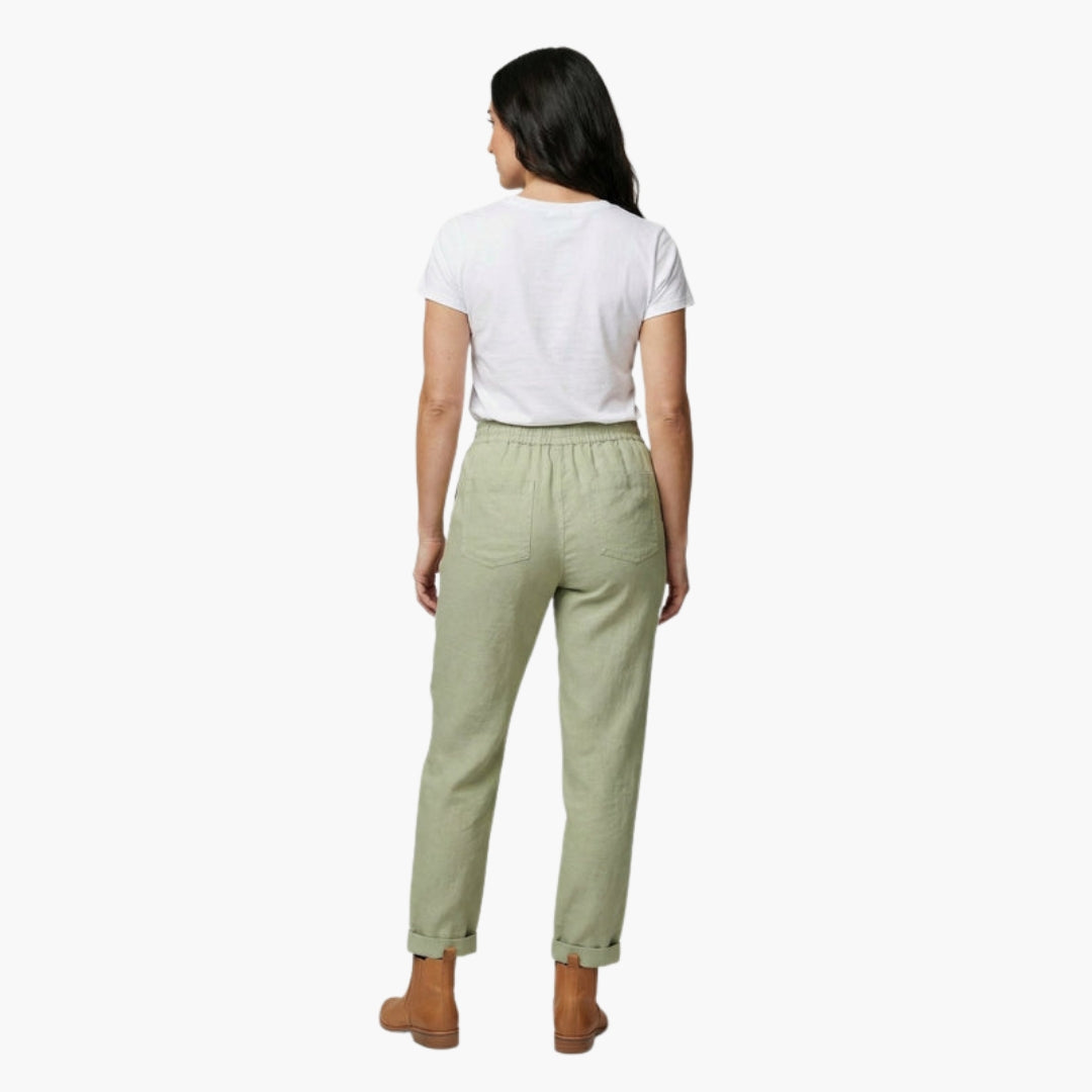 Pantalons pour femmes à taille à cordon