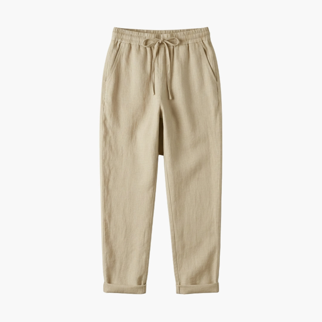 Pantalons pour femmes à taille à cordon