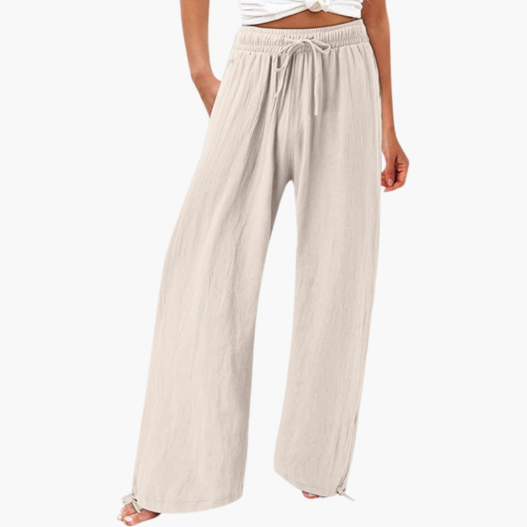 Pantaloni da donna con tasche laterali