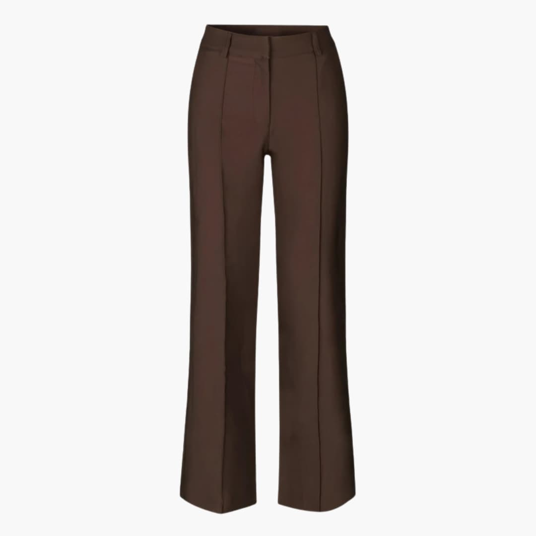 Pantalon taille haute pour femme
