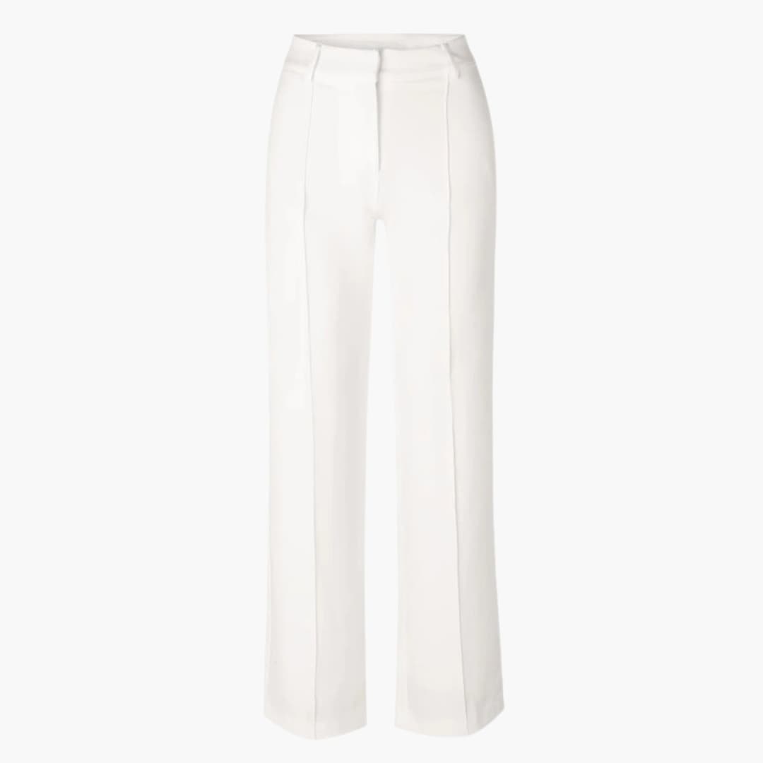 Pantalon taille haute pour femme