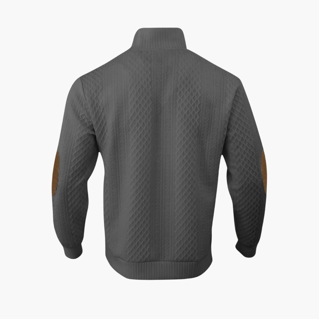 Pull pour homme avec col zippé
