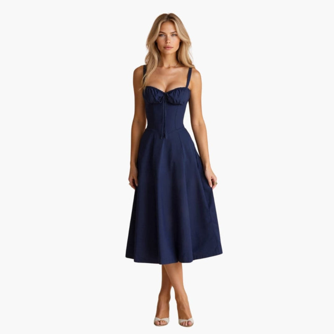 Abito da Donna per Cerimonia con Gonna Plissettata