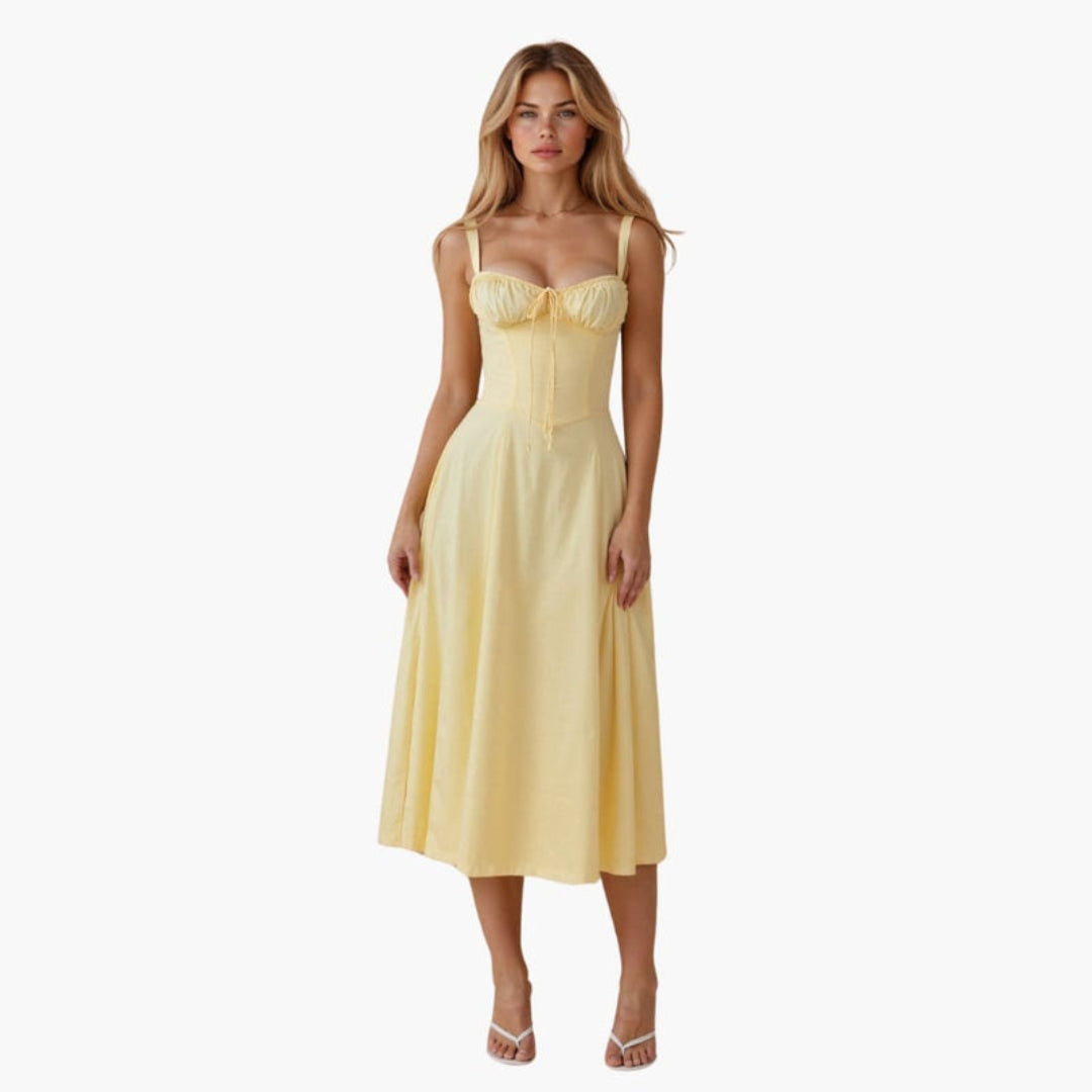 Abito da Donna per Cerimonia con Gonna Plissettata