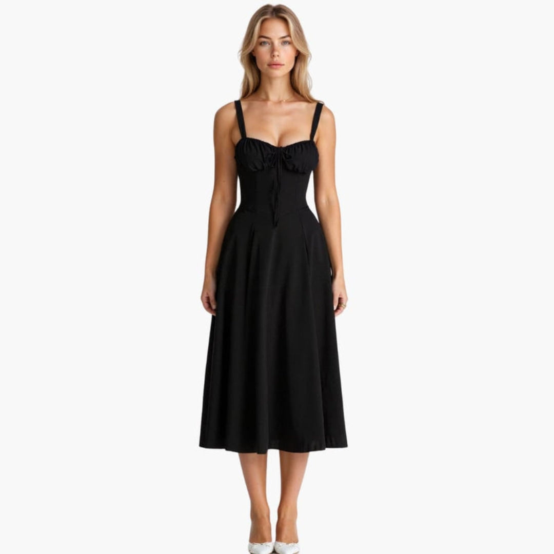 Abito da Donna per Cerimonia con Gonna Plissettata