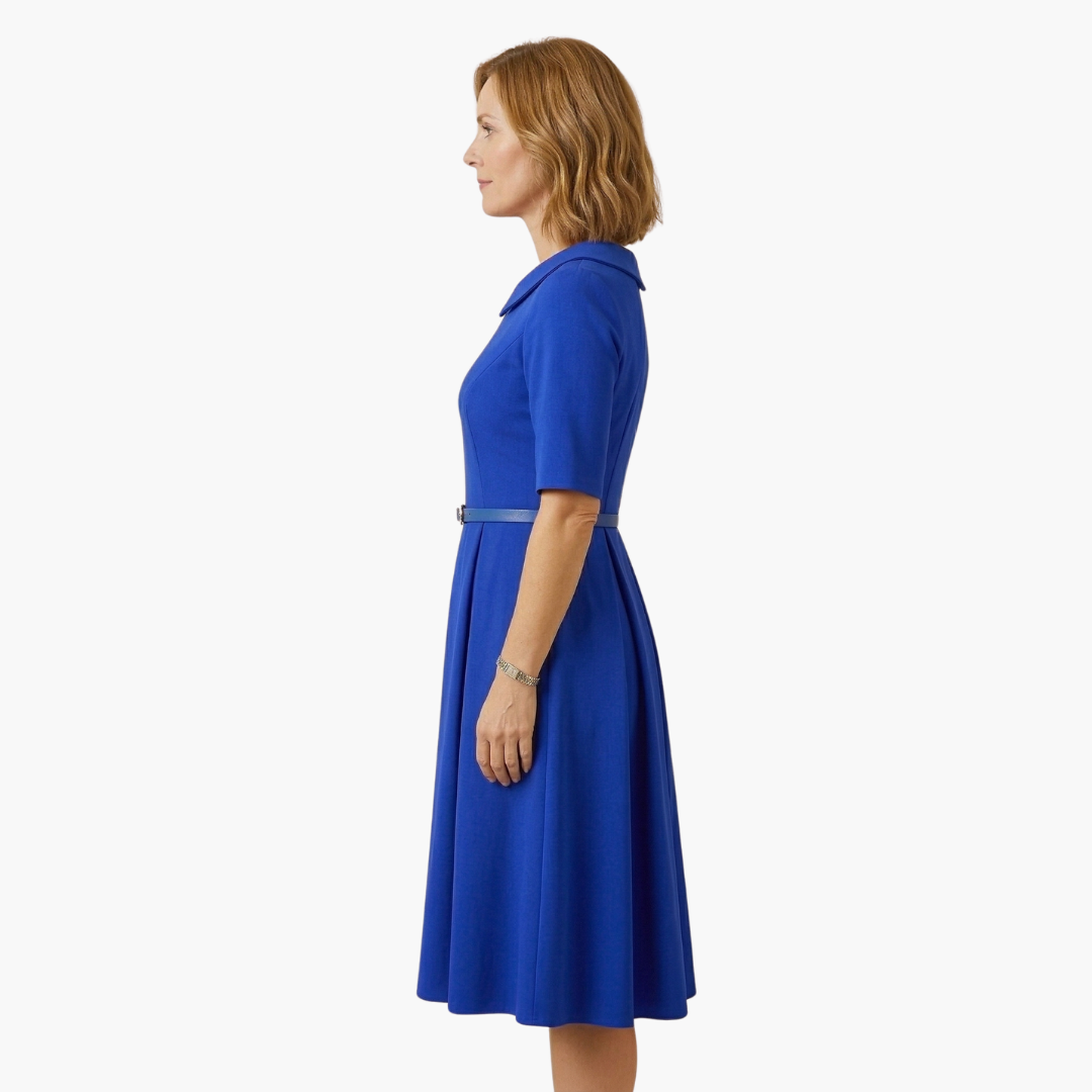 Abito da Festa Donna con Scollo Asimmetrico
