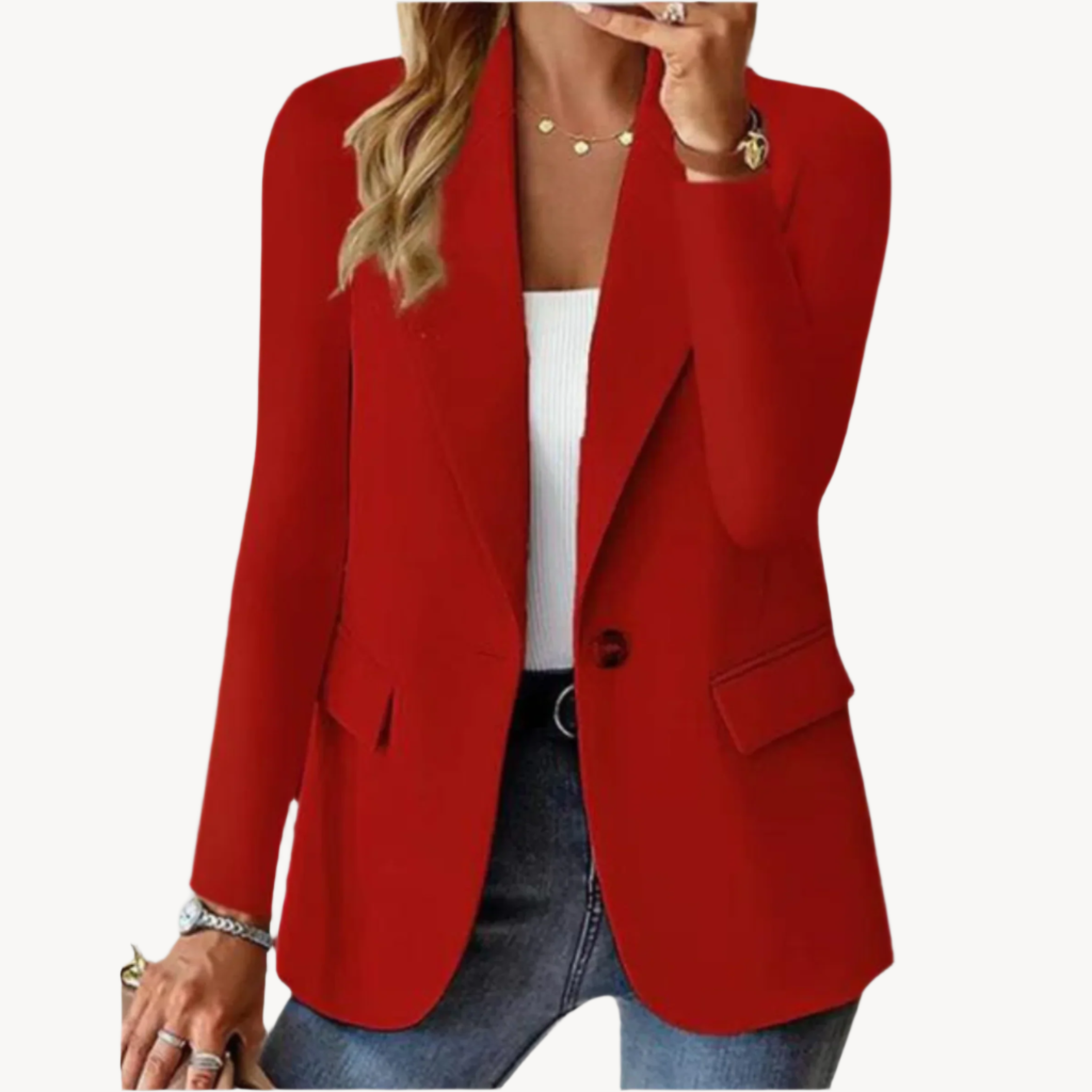 Blazer femme | Veste de tailleur chic intemporelle | Coupe moderne polyvalente pour bureau et sorties