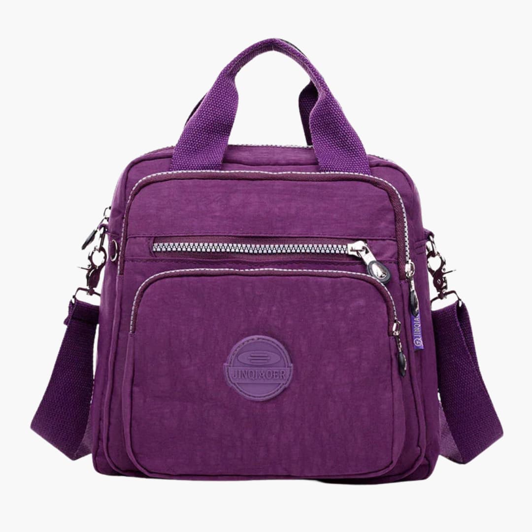 Sac à bandoulière pour femmes avec sangle réglable et multiples poches