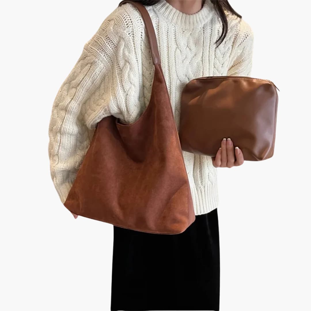 Sac à main pour femme au design épuré bandoulière ajustable