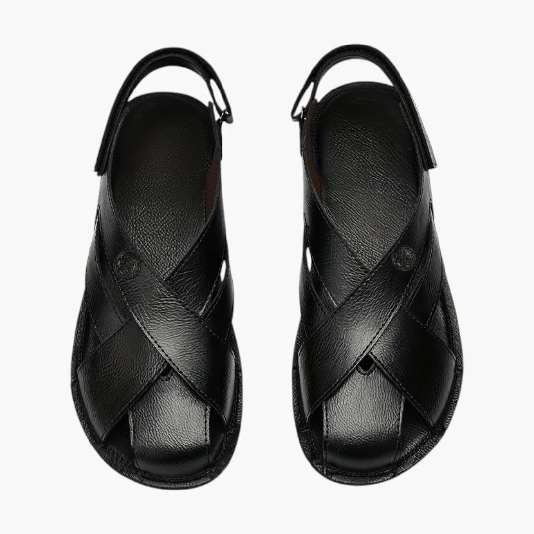 Sandalias cómodas para hombre con suelas de caucho
