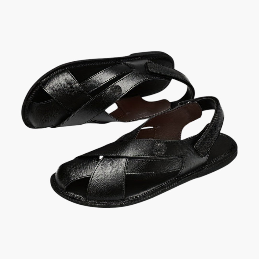 Sandalias cómodas para hombre con suelas de caucho