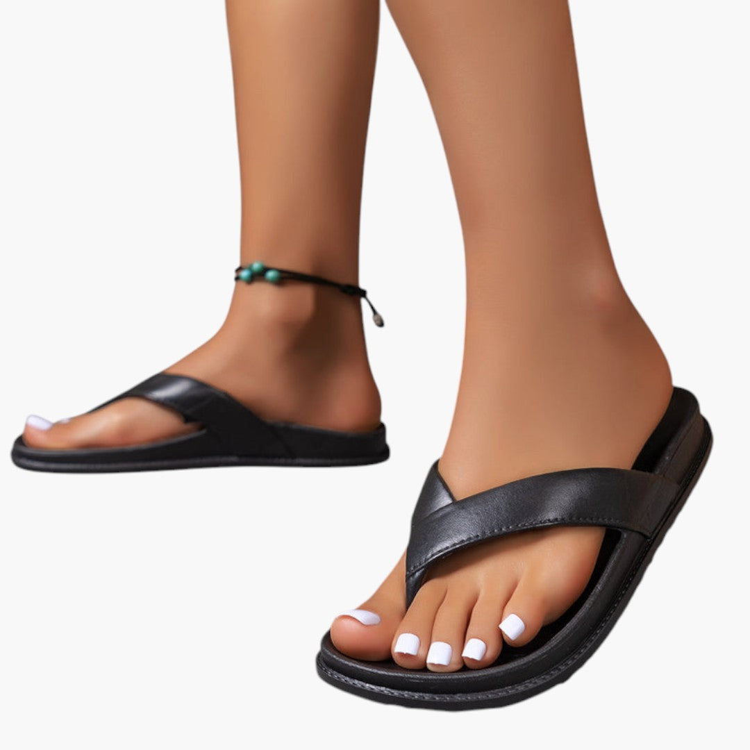 Sandalias para mujer con tiras ajustables y suela acolchada