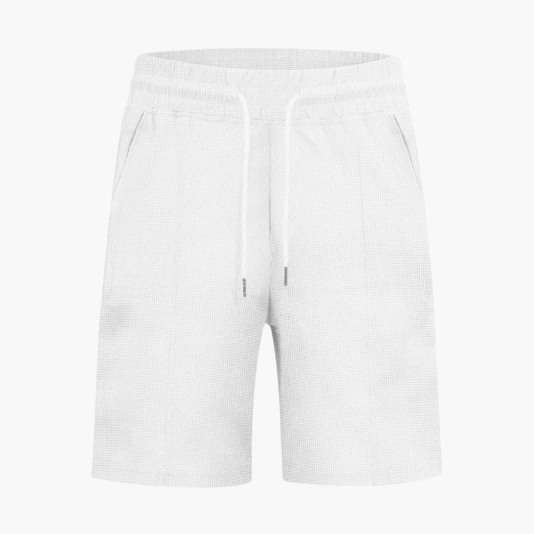 Short Homme avec Jambe Droite et Taille Élastique