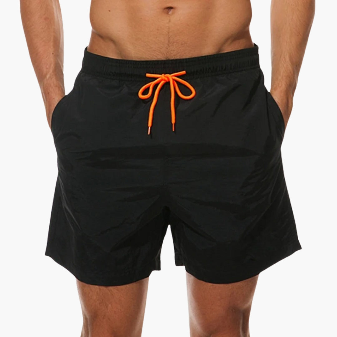 Men's Shorts with Elastic and Stretchable Waistband