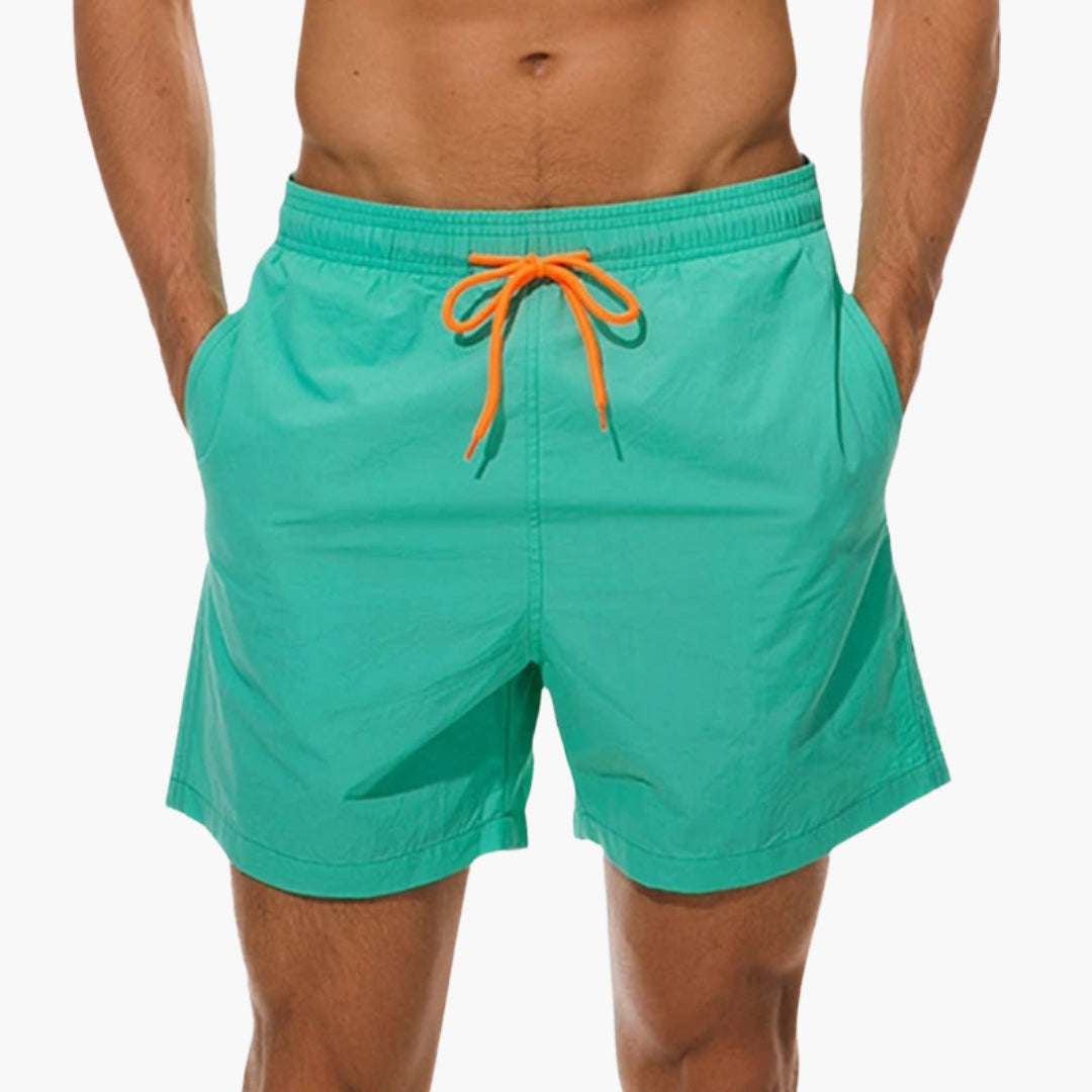 Men's Shorts with Elastic and Stretchable Waistband