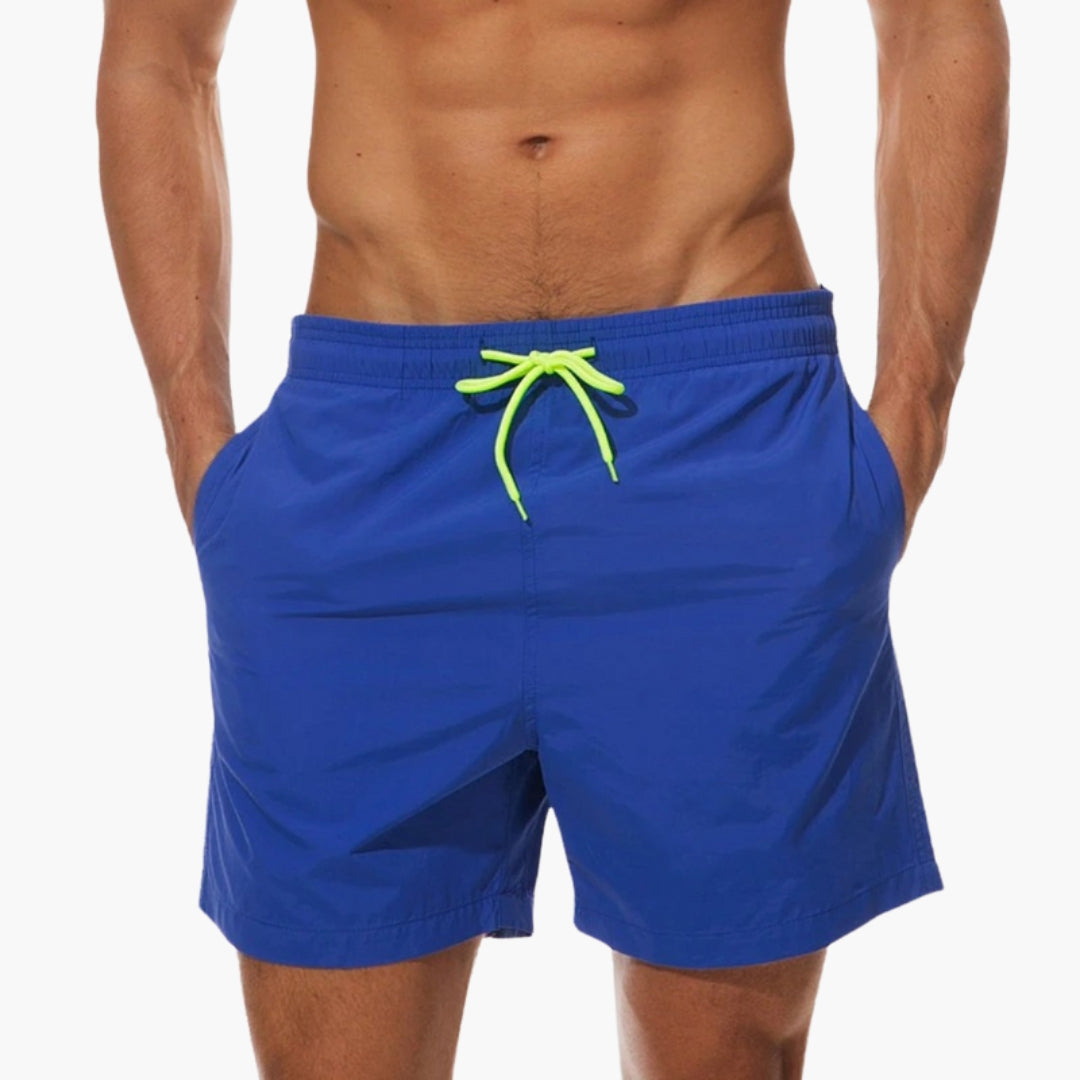 Men's Shorts with Elastic and Stretchable Waistband