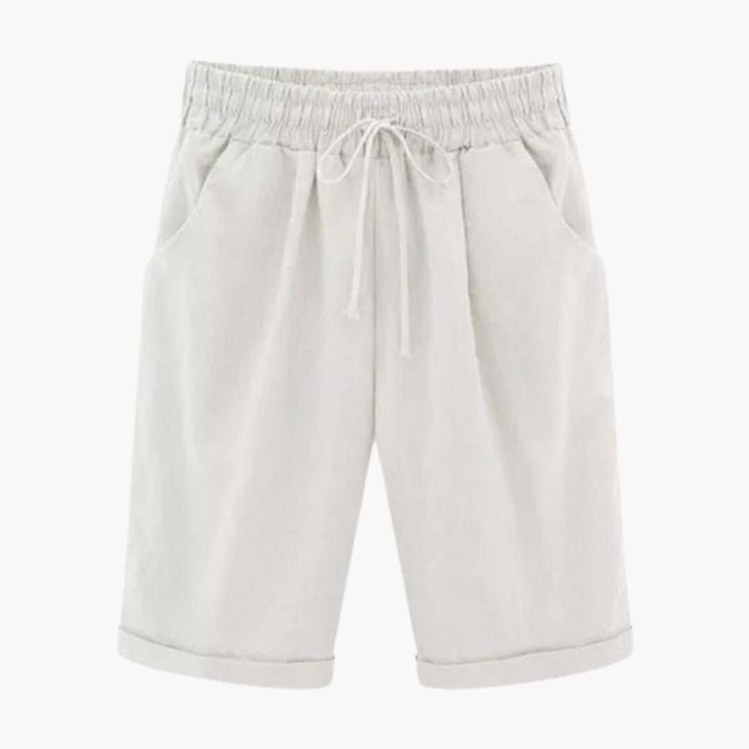 Pantaloncini estivi da donna con taglio ampio