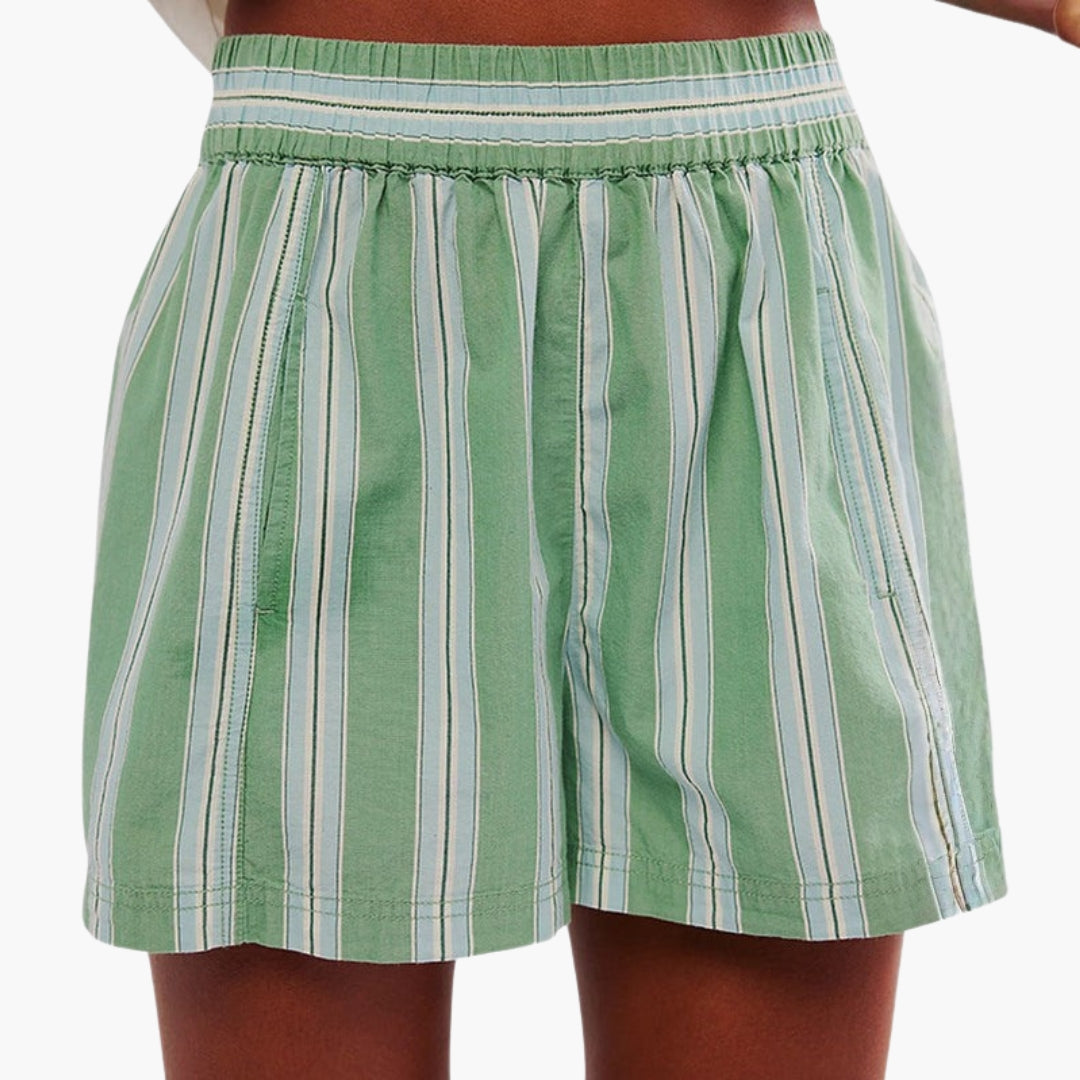 Women's Short Summer Pants with Side Pockets