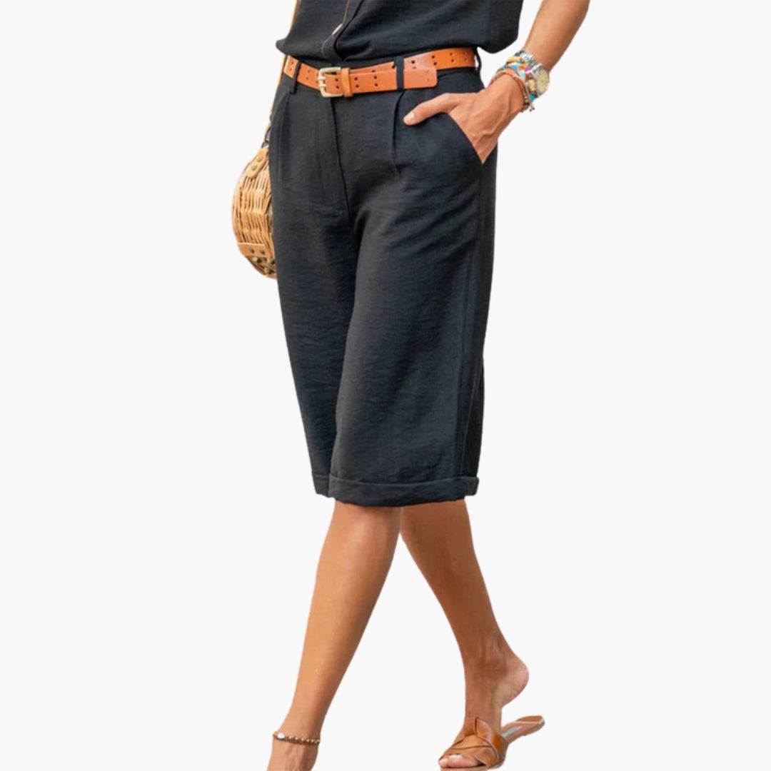 Women's Summer Shorts with Side Pockets