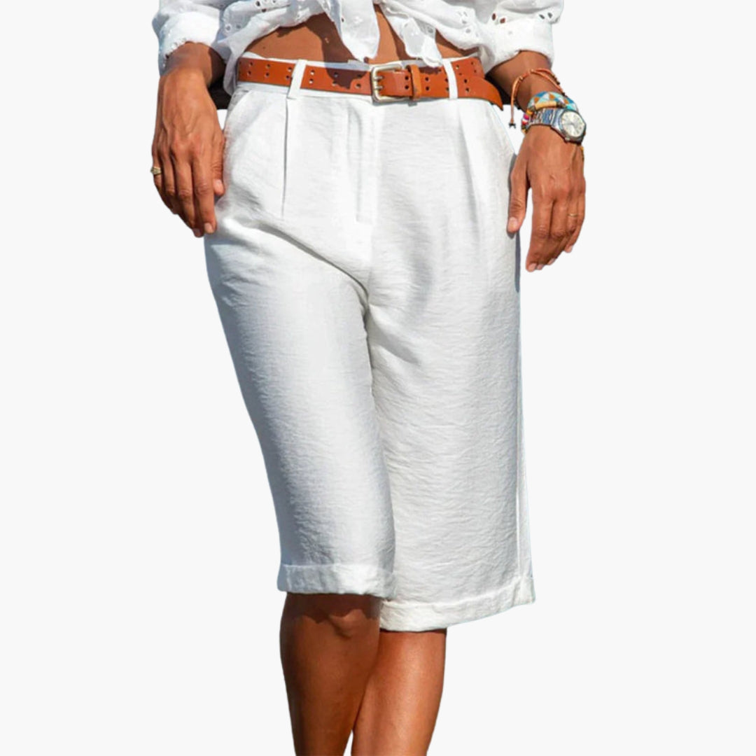 Women's Summer Shorts with Side Pockets