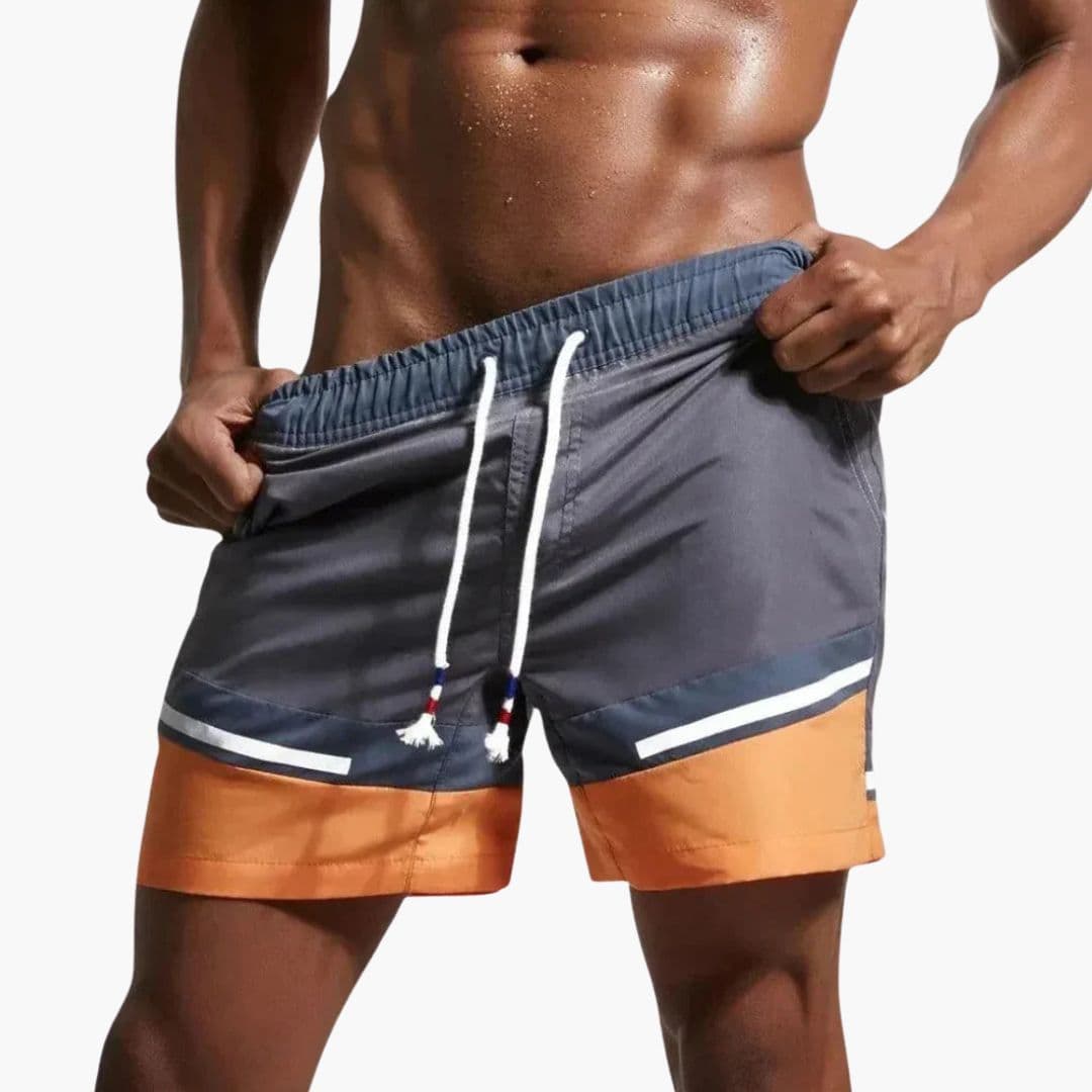 Short de bain pour homme avec poches latérales